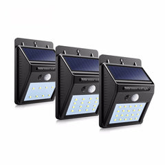 Solar Sensor Waterproof Wall Light